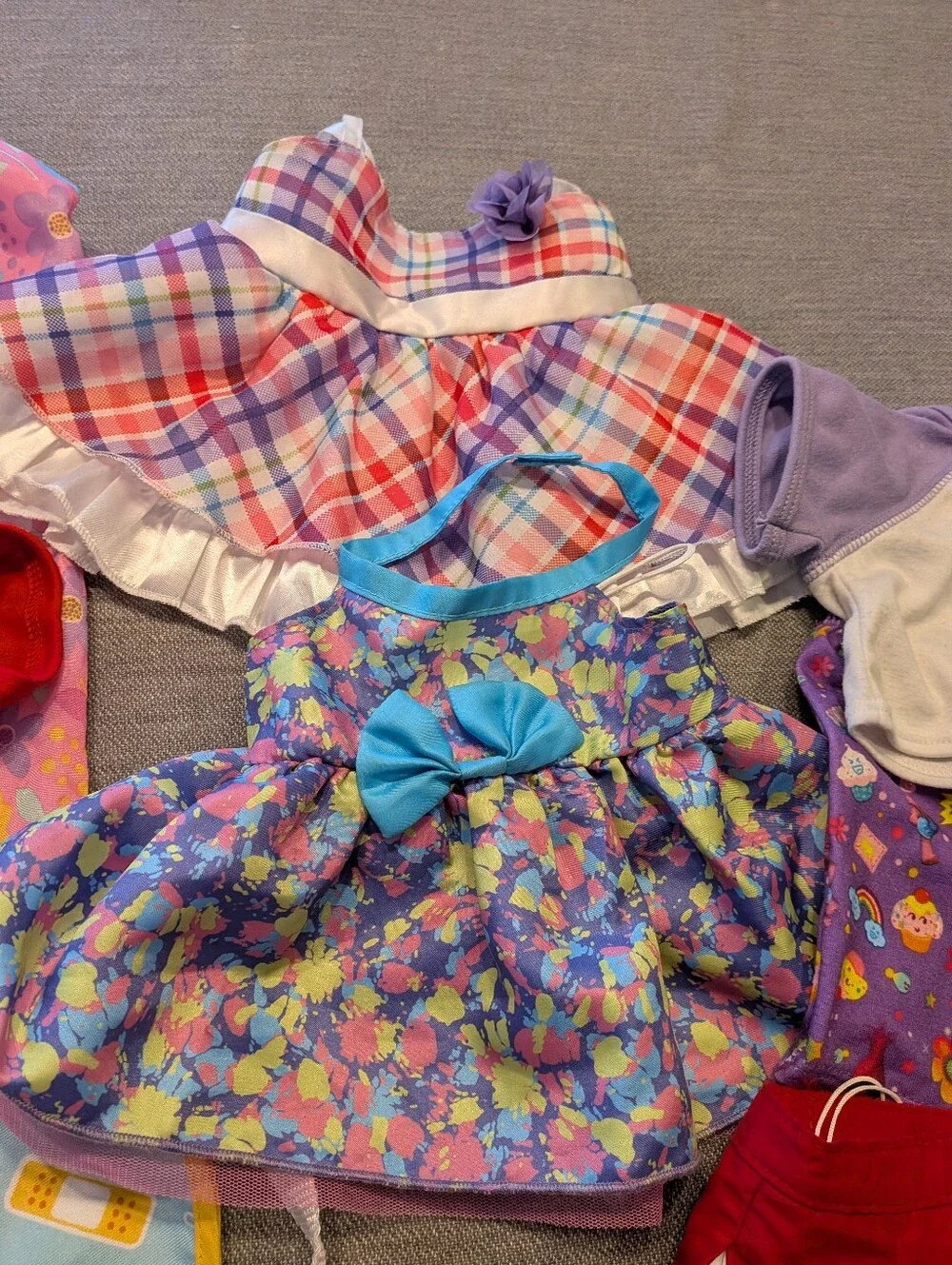 Build a Bear Workshop Lot Of Girl Bear Clothing, Shoes Backpack